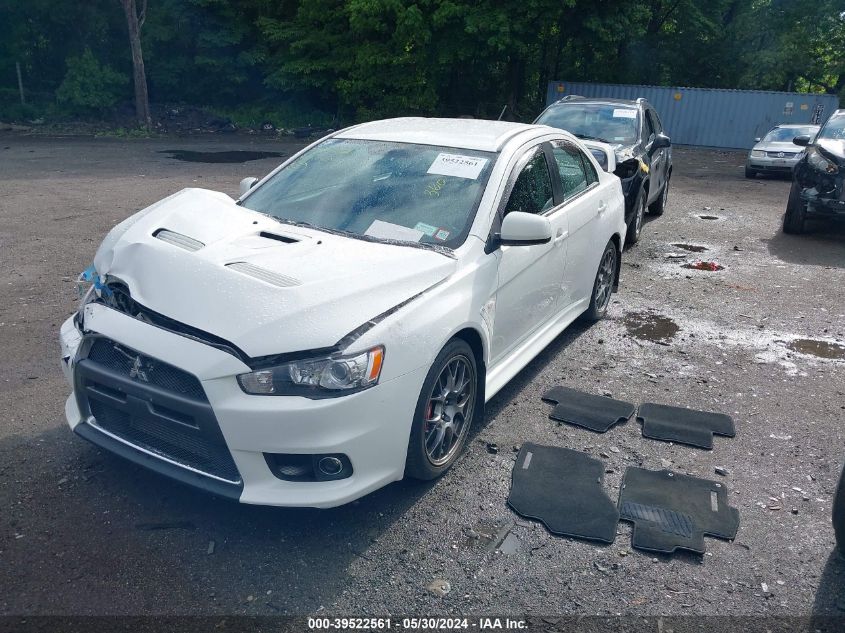 2010 Mitsubishi Lancer Evolution Mr VIN: JA32W5FV1AU007202 Lot: 39522561