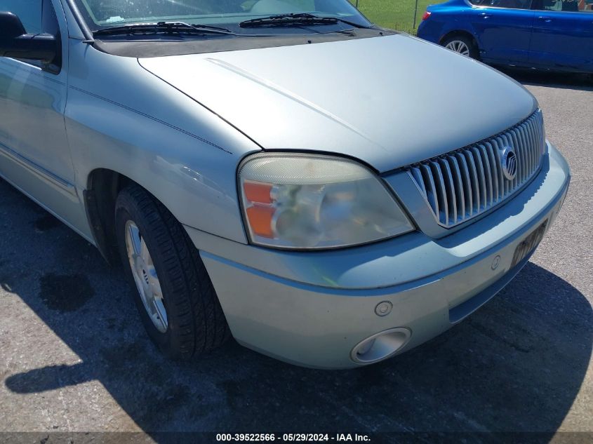 2005 Mercury Monterey Luxury VIN: 2MRDA22285BJ03386 Lot: 39522566