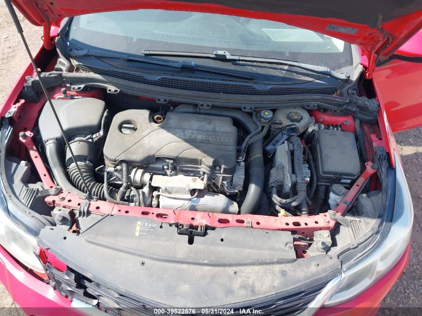 2017 Chevrolet Cruze Ls VIN: 1G1BC5SM4H7117931 Lot: 39522576