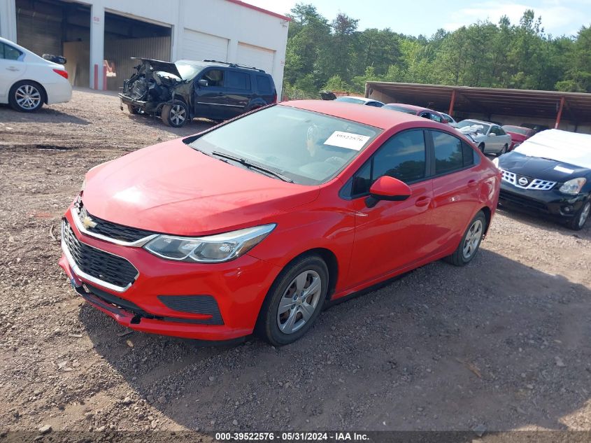 2017 Chevrolet Cruze Ls VIN: 1G1BC5SM4H7117931 Lot: 39522576