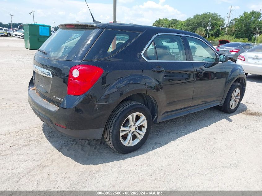 2012 Chevrolet Equinox Ls VIN: 2GNALBEK0C1121130 Lot: 39522580