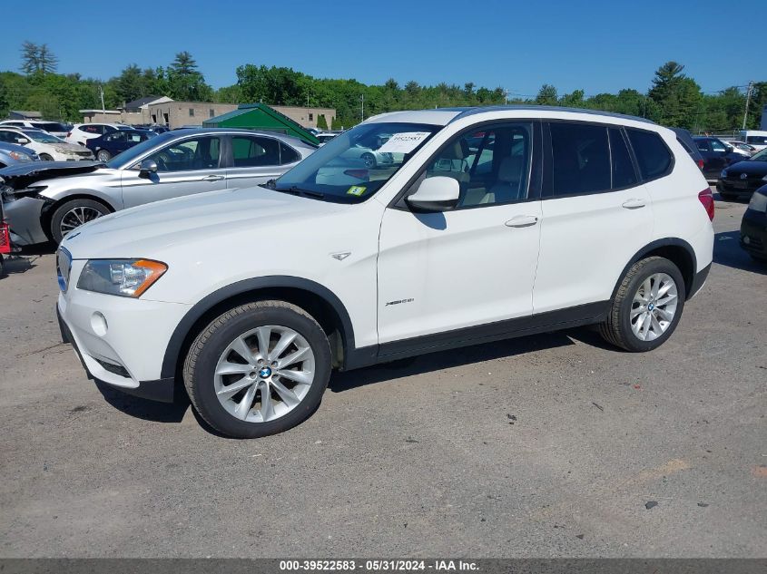 2013 BMW X3 XDRIVE28I - 5UXWX9C59D0A27299