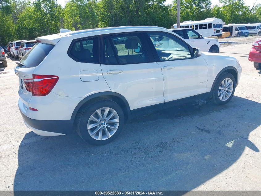 2013 BMW X3 XDRIVE28I - 5UXWX9C59D0A27299