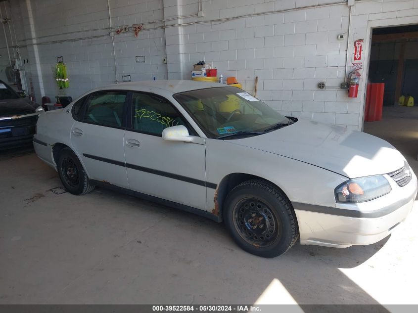 2004 Chevrolet Impala VIN: 2G1WF52EX49139040 Lot: 39522584