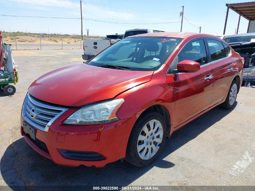 2014 NISSAN SENTRA S - 3N1AB7AP1EY335951