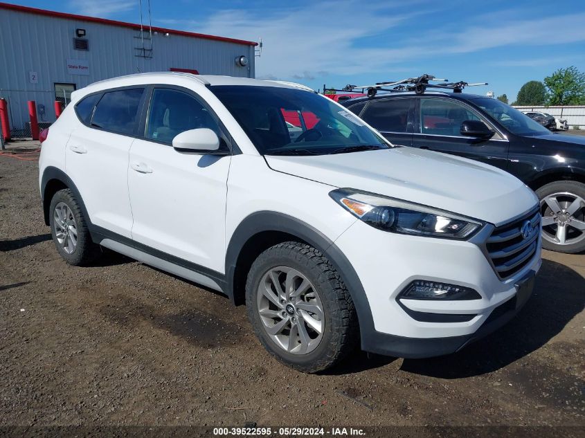 2017 Hyundai Tucson Se VIN: KM8J3CA41HU562861 Lot: 39522595