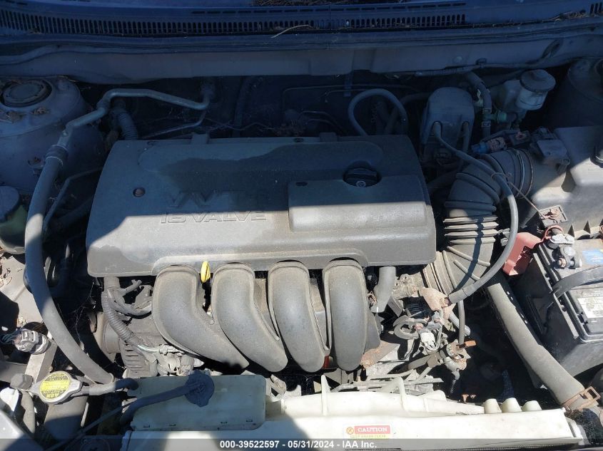 2003 Toyota Corolla Le VIN: 2T1BR32E13C160651 Lot: 39522597