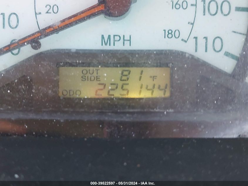 2003 Toyota Corolla Le VIN: 2T1BR32E13C160651 Lot: 39522597