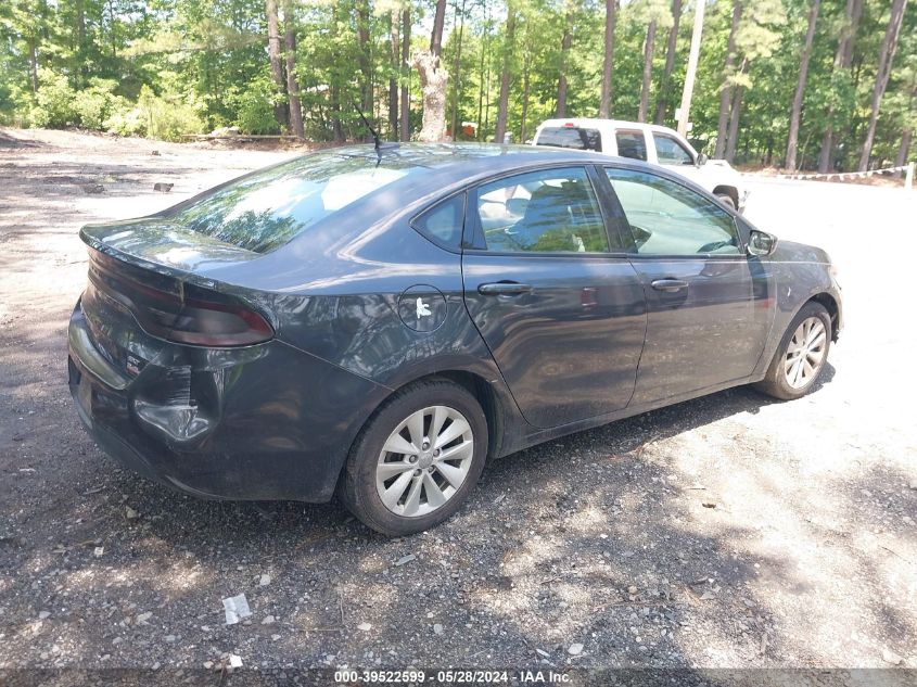 2014 Dodge Dart Sxt VIN: 1C3CDFBB1ED901854 Lot: 39522599