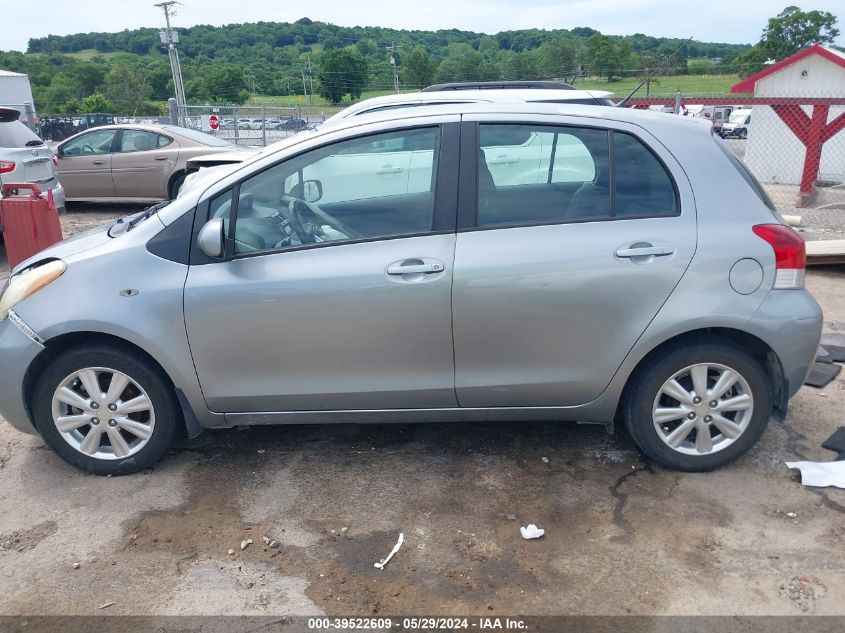 2010 Toyota Yaris VIN: JTDKT4K39A5289253 Lot: 39522609