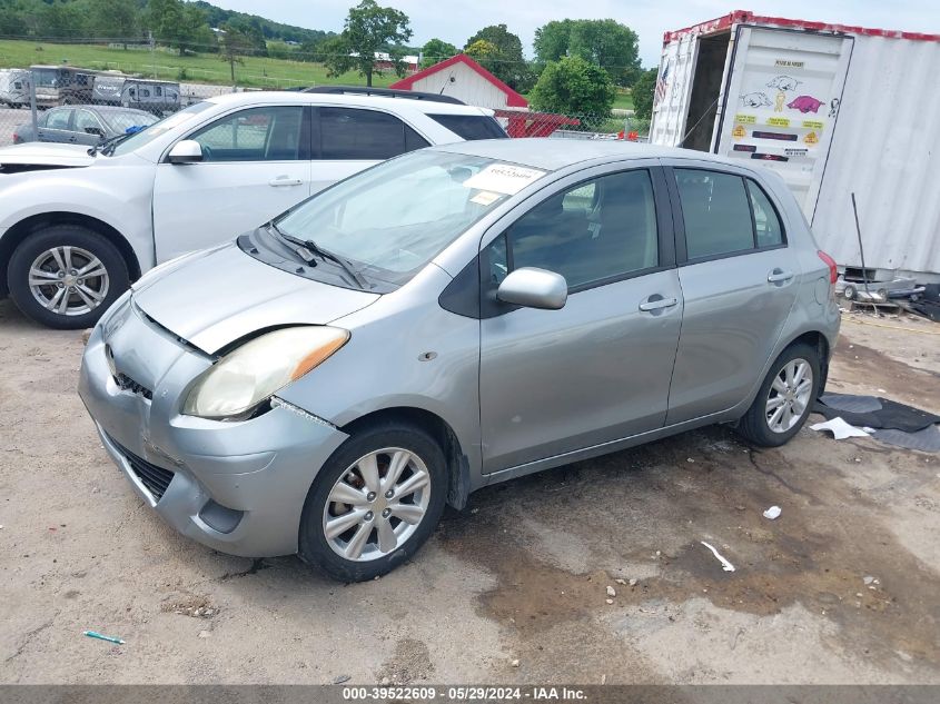 2010 Toyota Yaris VIN: JTDKT4K39A5289253 Lot: 39522609