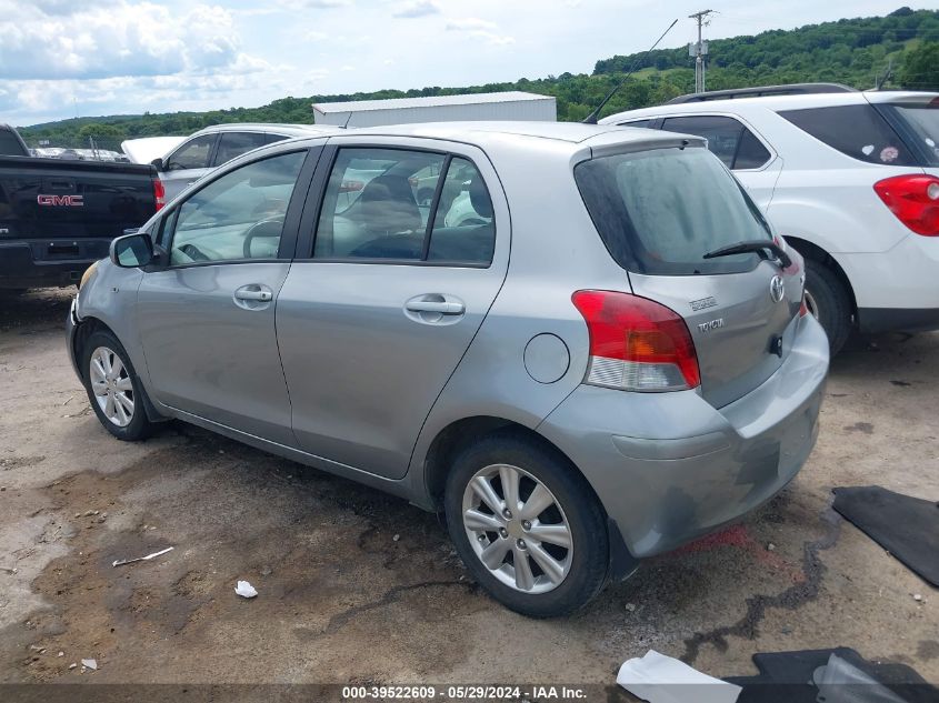 2010 Toyota Yaris VIN: JTDKT4K39A5289253 Lot: 39522609