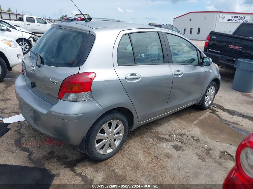 2010 Toyota Yaris VIN: JTDKT4K39A5289253 Lot: 39522609