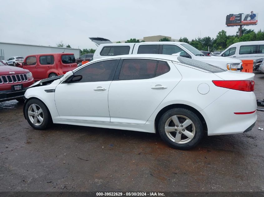 2015 Kia Optima Lx VIN: KNAGM4A78F5650550 Lot: 39522629