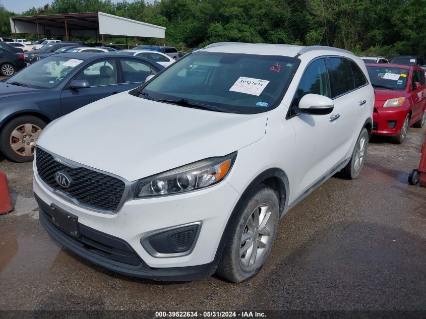 2017 Kia Sorento 3.3L Lx VIN: 5XYPG4A5XHG249570 Lot: 39522634