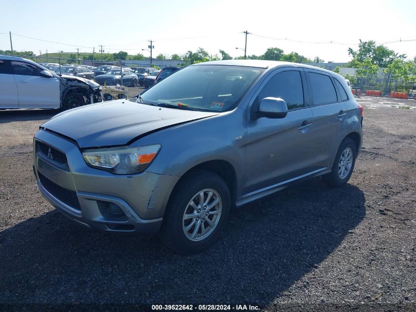 2011 Mitsubishi Outlander Sport Es VIN: JA4AP3AU7BZ018698 Lot: 39522642