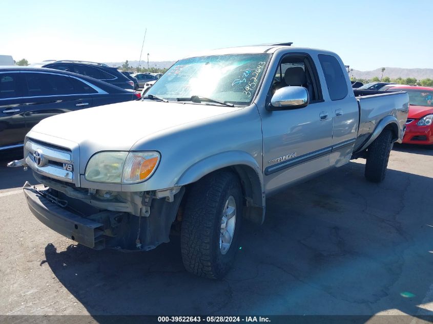 2006 Toyota Tundra Sr5 V8 VIN: 5TBRT34186S481911 Lot: 39522643