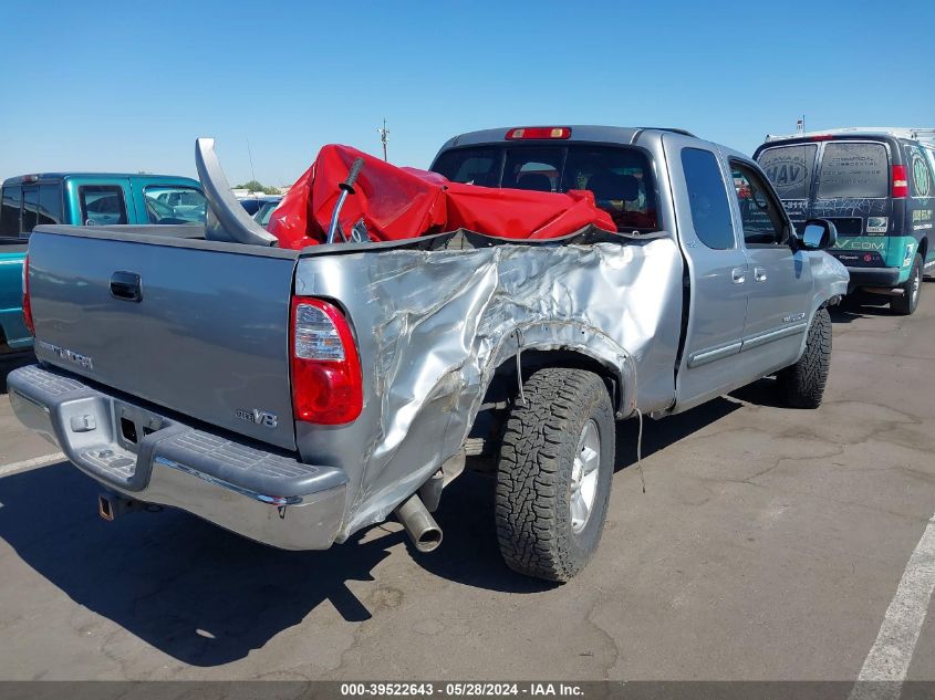 2006 Toyota Tundra Sr5 V8 VIN: 5TBRT34186S481911 Lot: 39522643