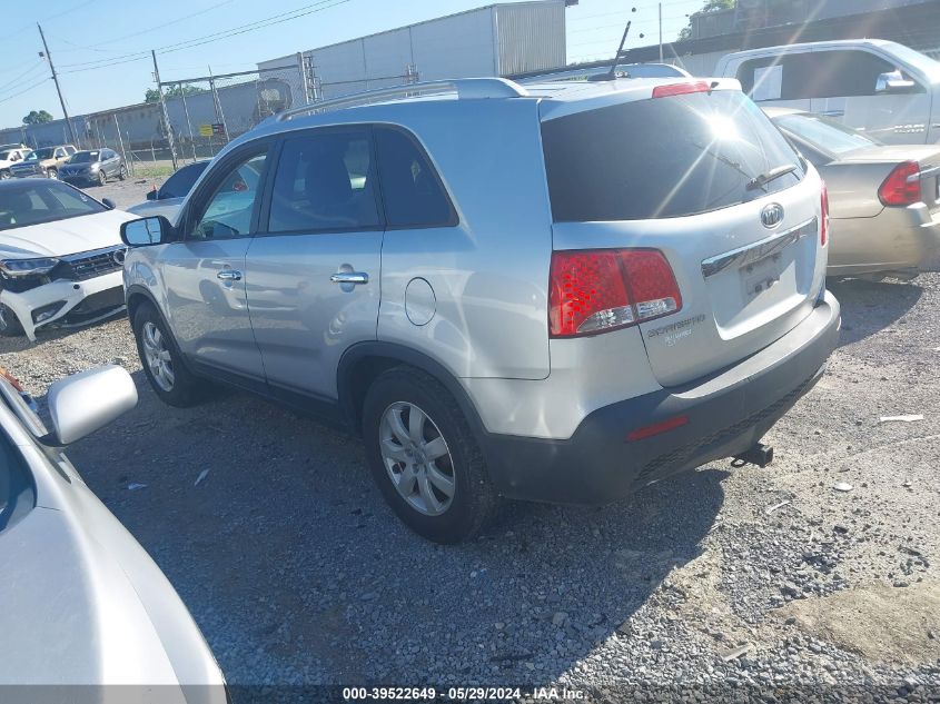 2013 Kia Sorento Lx V6 VIN: 5XYKT4A22DG388937 Lot: 39522649