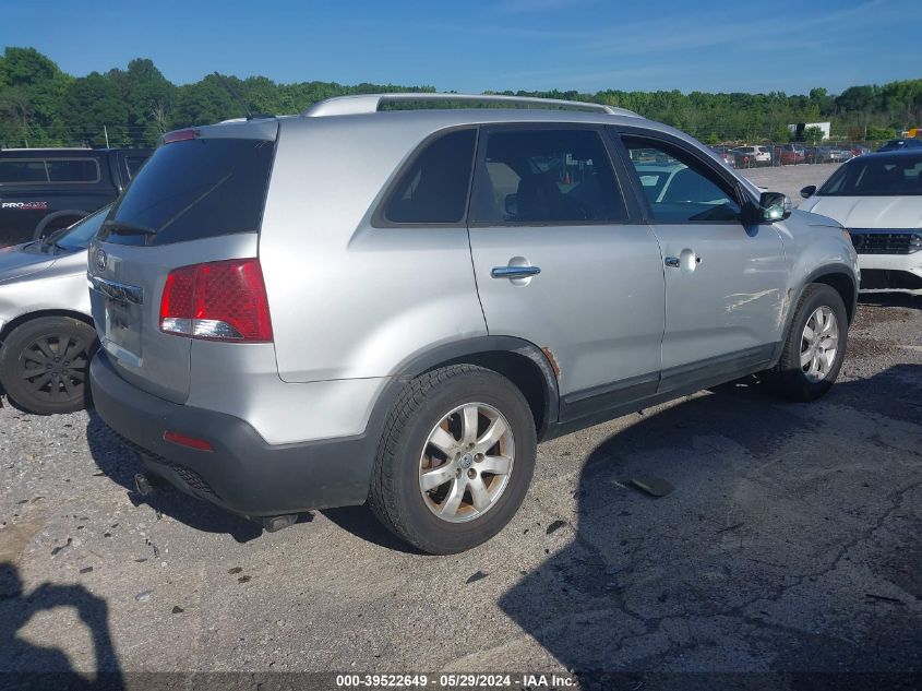 2013 Kia Sorento Lx V6 VIN: 5XYKT4A22DG388937 Lot: 39522649