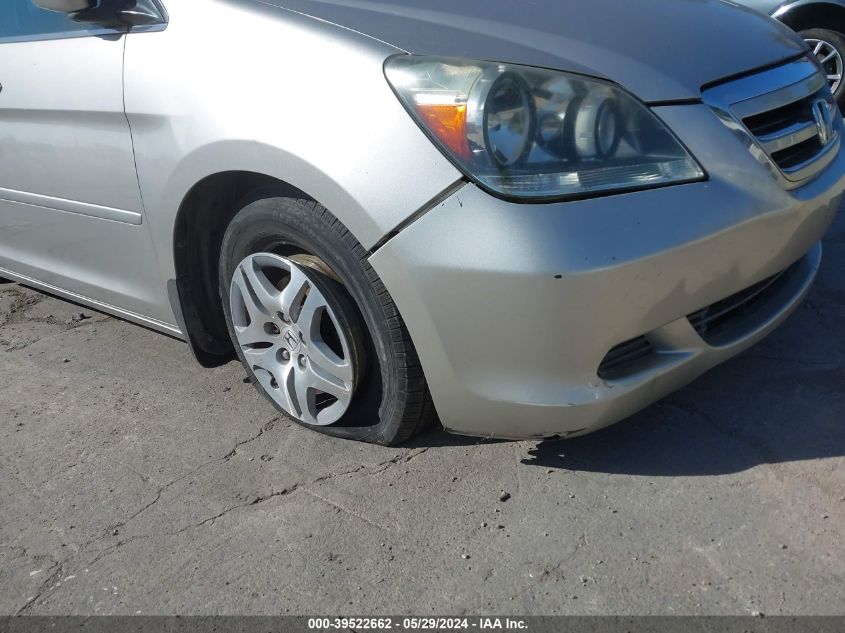 2007 Honda Odyssey Ex VIN: 5FNRL38417B401446 Lot: 39522662