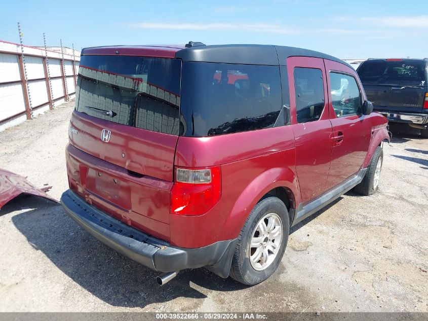 2008 Honda Element Ex VIN: 5J6YH18708L000068 Lot: 39522666