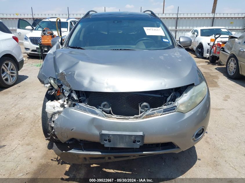 2009 Nissan Murano Sl VIN: JN8AZ18U79W101865 Lot: 39522667