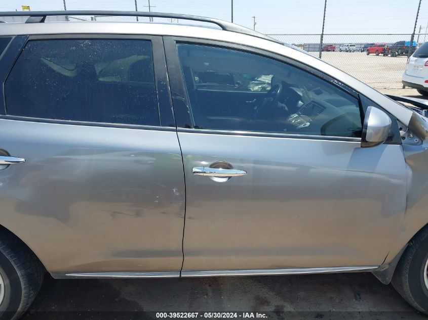 2009 Nissan Murano Sl VIN: JN8AZ18U79W101865 Lot: 39522667