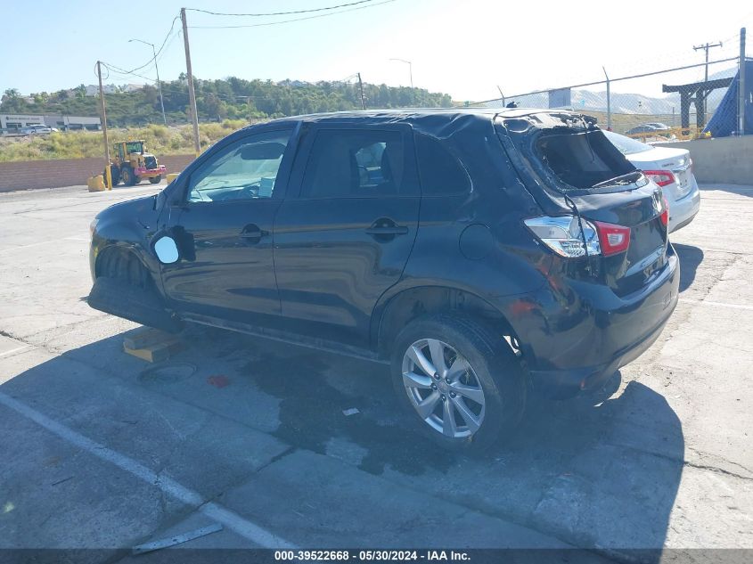 2014 Mitsubishi Outlander Sport Es VIN: 4A4AP3AU0EE023686 Lot: 39522668