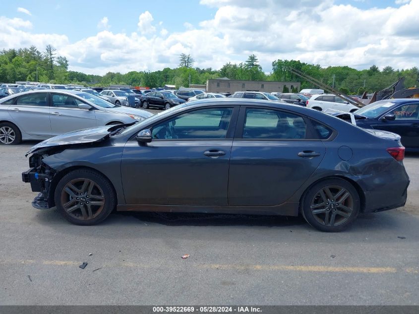 2020 Kia Forte Gt-Line VIN: 3KPF34AD8LE257221 Lot: 39522669