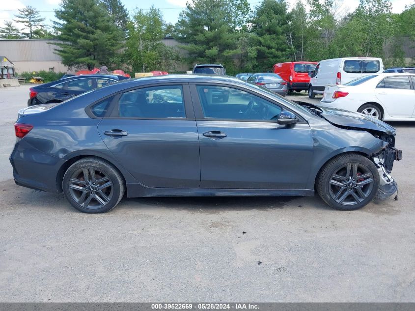 2020 Kia Forte Gt-Line VIN: 3KPF34AD8LE257221 Lot: 39522669