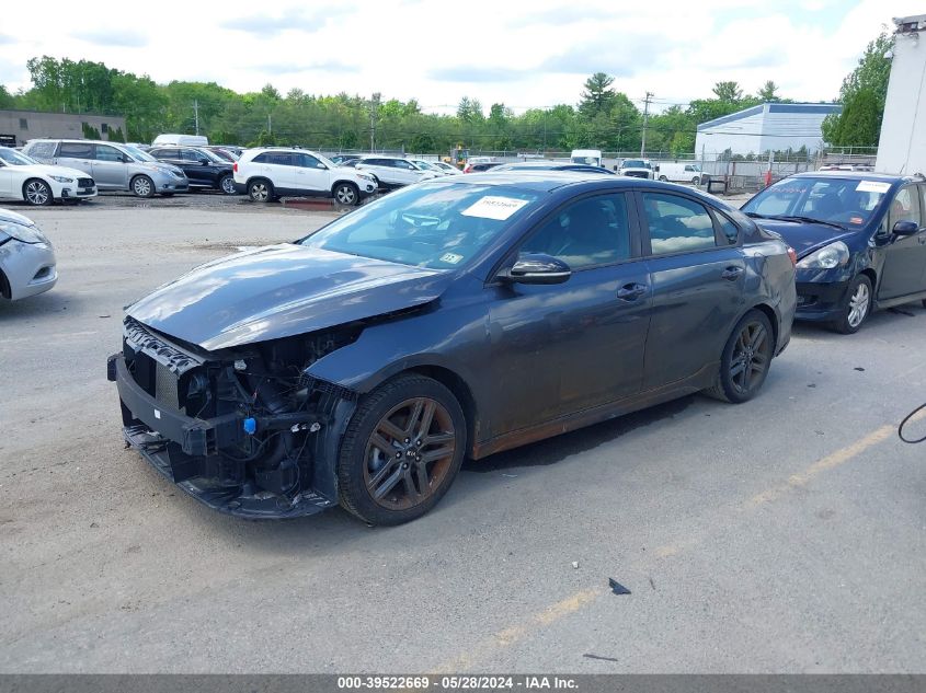 2020 Kia Forte Gt-Line VIN: 3KPF34AD8LE257221 Lot: 39522669