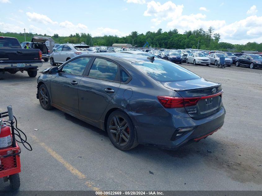 2020 Kia Forte Gt-Line VIN: 3KPF34AD8LE257221 Lot: 39522669