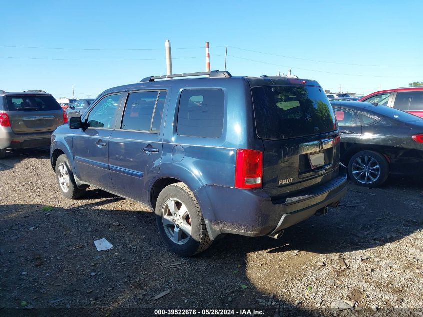 2009 Honda Pilot Ex VIN: 5FNYF48429B036254 Lot: 39522676