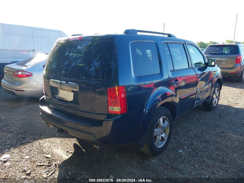 2009 Honda Pilot Ex VIN: 5FNYF48429B036254 Lot: 39522676