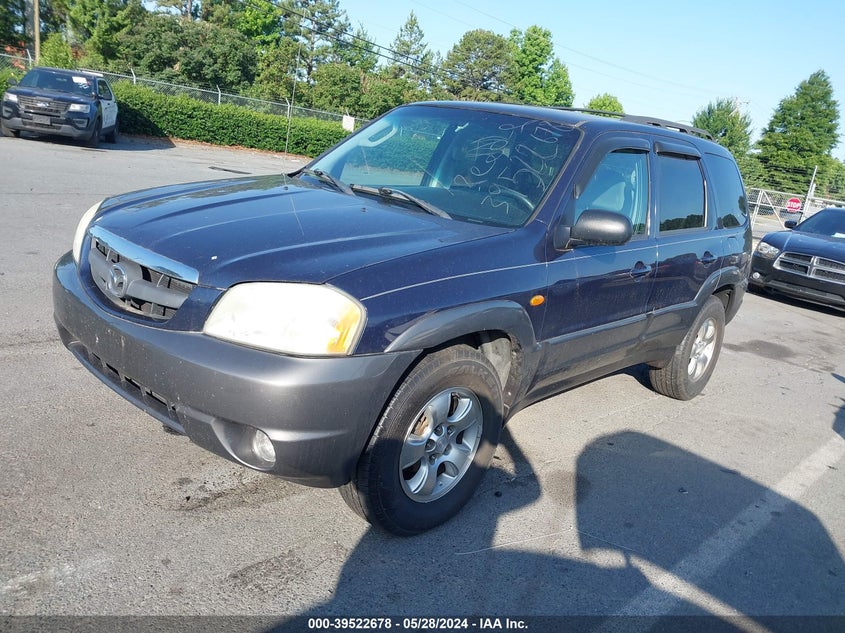 2003 Mazda Tribute Lx V6 VIN: 4F2YZ04193KM49505 Lot: 39522678