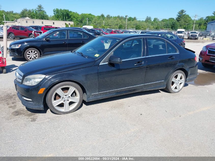 2011 Mercedes-Benz C 300 Luxury 4Matic/Sport 4Matic VIN: WDDGF8BB1BR150701 Lot: 39522684