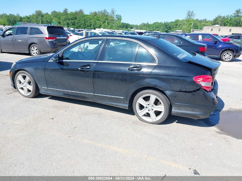 2011 Mercedes-Benz C 300 Luxury 4Matic/Sport 4Matic VIN: WDDGF8BB1BR150701 Lot: 39522684