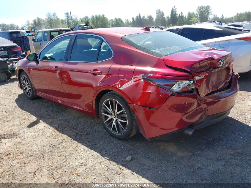 2022 Toyota Camry Xle Hybrid VIN: 4T1F31AK8NU589964 Lot: 39522691