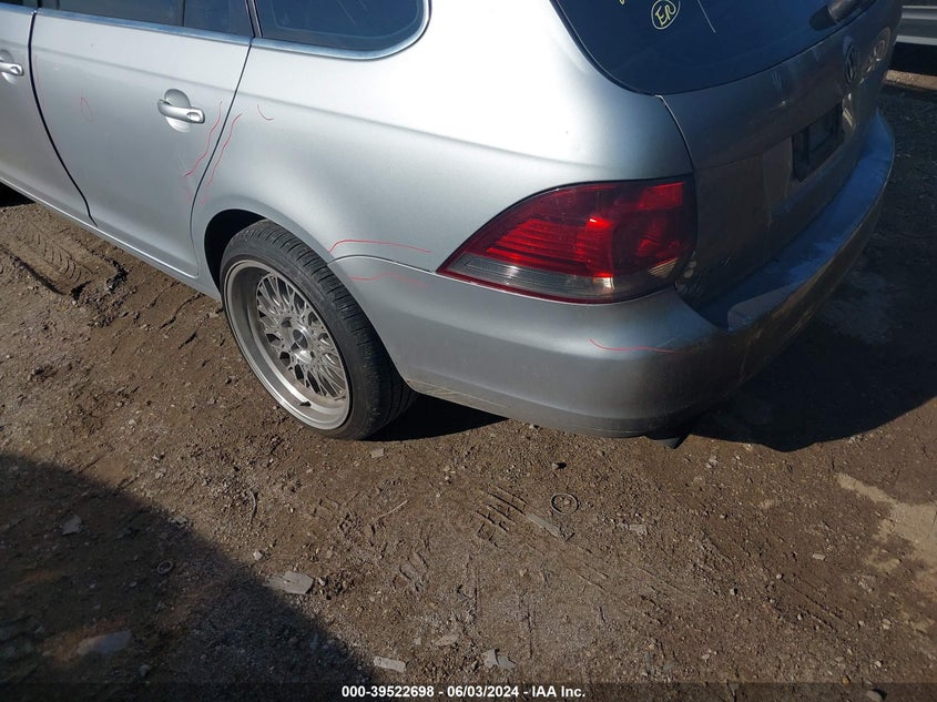 2012 Volkswagen Jetta Sportwagen 2.0L Tdi VIN: 3VWML7AJ9CM662361 Lot: 39522698