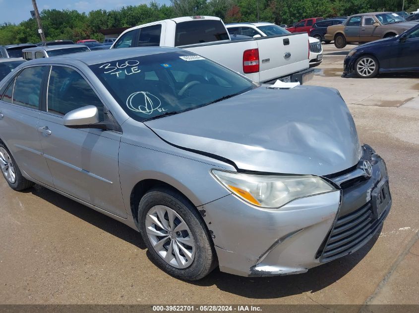 2016 Toyota Camry Le VIN: 4T4BF1FK0GR573037 Lot: 39522701