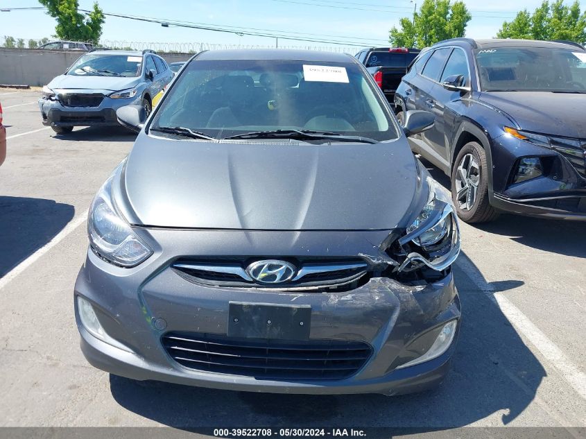 2013 Hyundai Accent Se VIN: KMHCU5AE2DU096720 Lot: 39522708