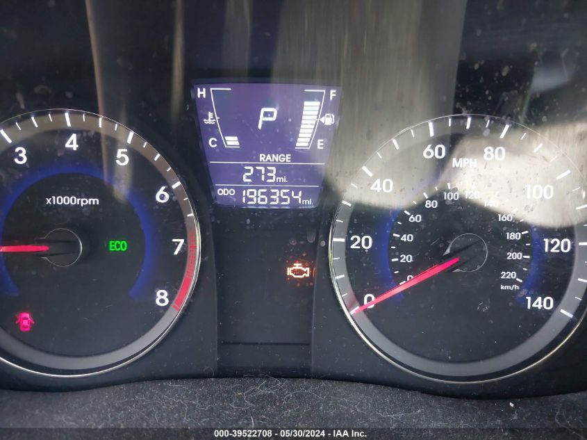 2013 Hyundai Accent Se VIN: KMHCU5AE2DU096720 Lot: 39522708