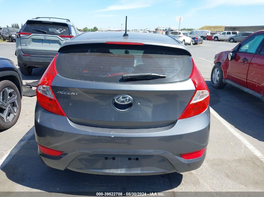 2013 Hyundai Accent Se VIN: KMHCU5AE2DU096720 Lot: 39522708