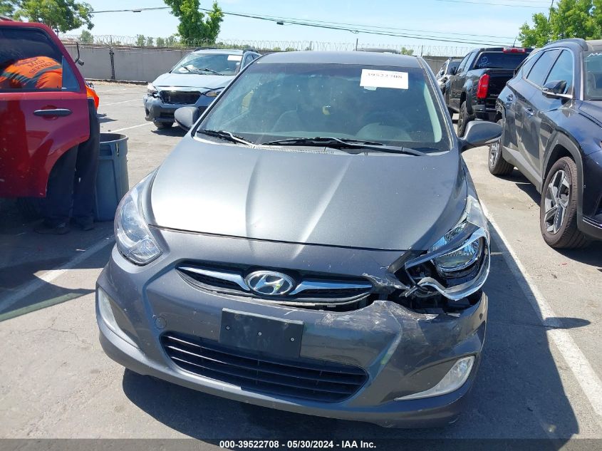 2013 Hyundai Accent Se VIN: KMHCU5AE2DU096720 Lot: 39522708