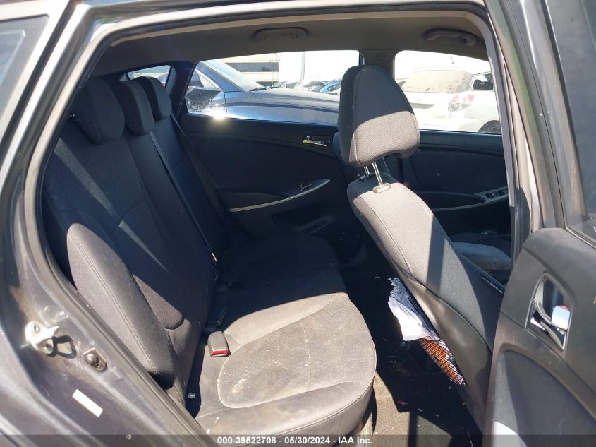 2013 Hyundai Accent Se VIN: KMHCU5AE2DU096720 Lot: 39522708