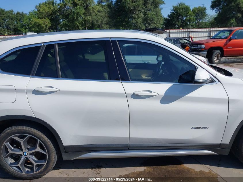 2018 BMW X1 Sdrive28I VIN: WBXHU7C38J5H39665 Lot: 39522714