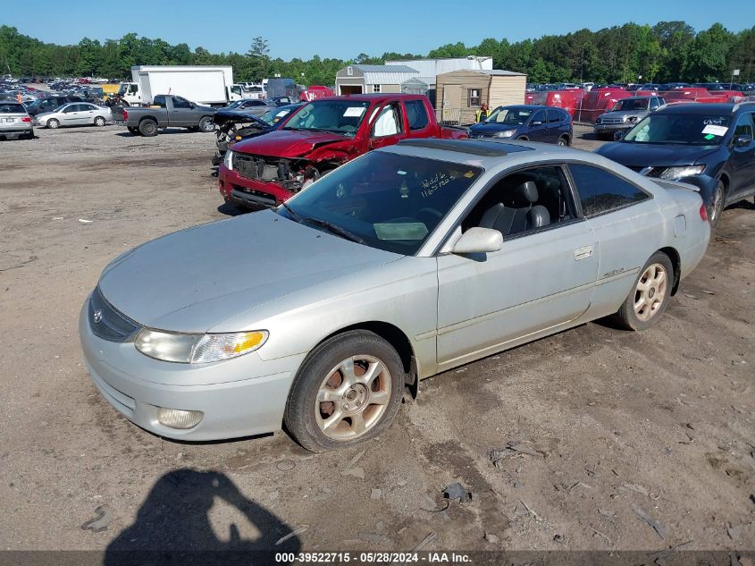 2000 Toyota Camry Solara Sle V6 VIN: 2T1CF28P4YC278149 Lot: 39522715