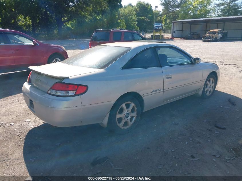 2000 Toyota Camry Solara Sle V6 VIN: 2T1CF28P4YC278149 Lot: 39522715