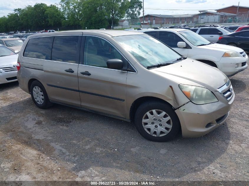 2006 Honda Odyssey Lx VIN: 5FNRL38256B085112 Lot: 39522723